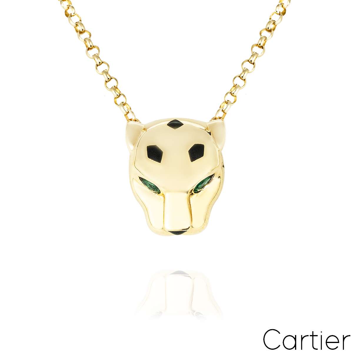 Cartier Yellow Gold Panthère De Cartier Necklace B7224756 Cartier Yellow Gold Panthère De Cartier Necklace B7224756